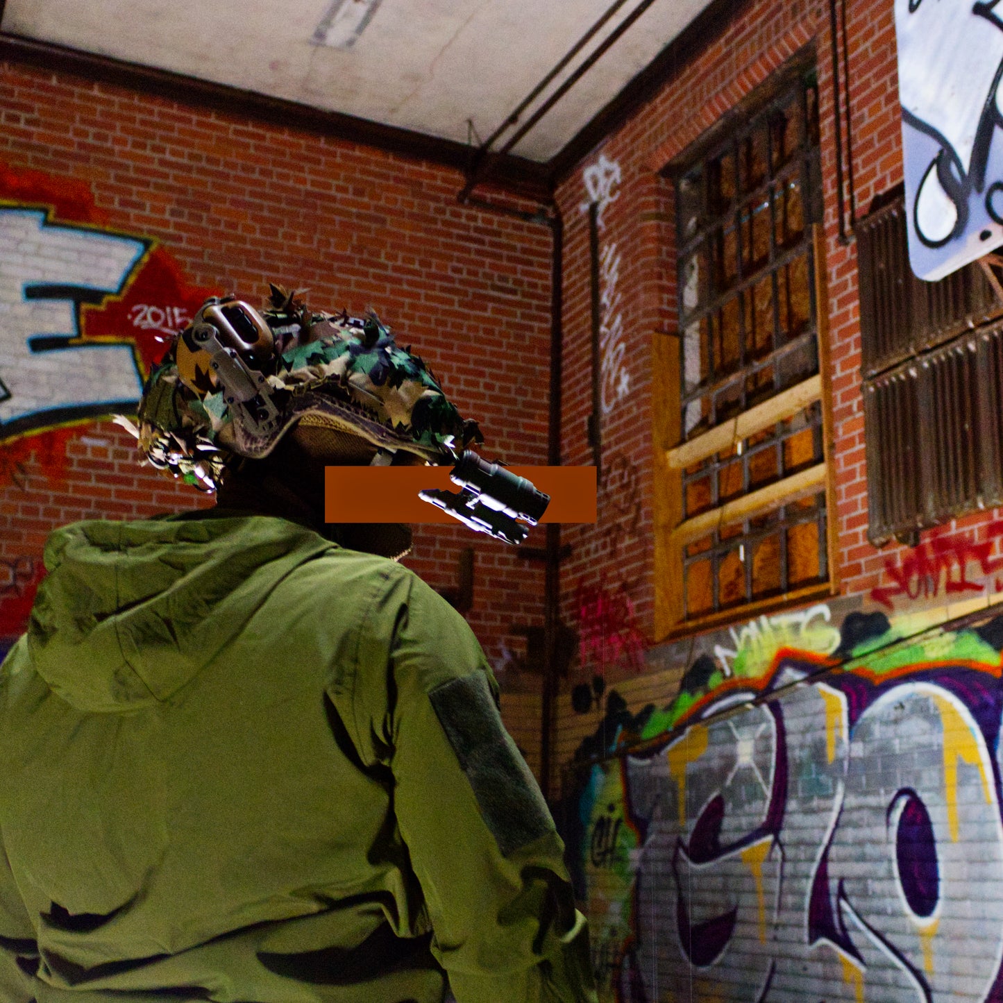 Scrim-Tac Fast Helmet Ghillie Cover - MAPLE 3D Edition Gen 2