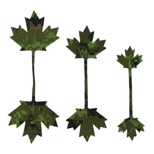 Scrim-Tac 3D Slitted Concealment Ties - Maple Edition Woodpat/Multipat