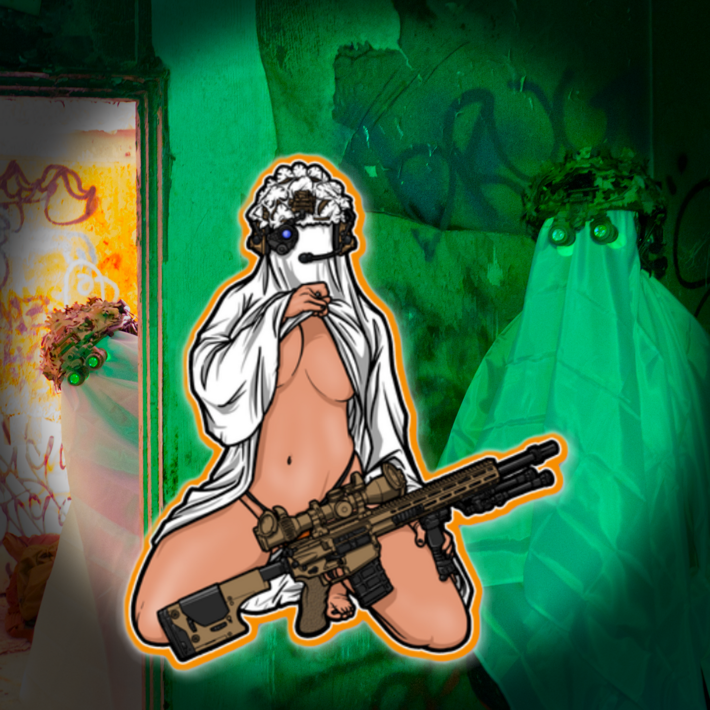 A.H. The Ghost Sticker