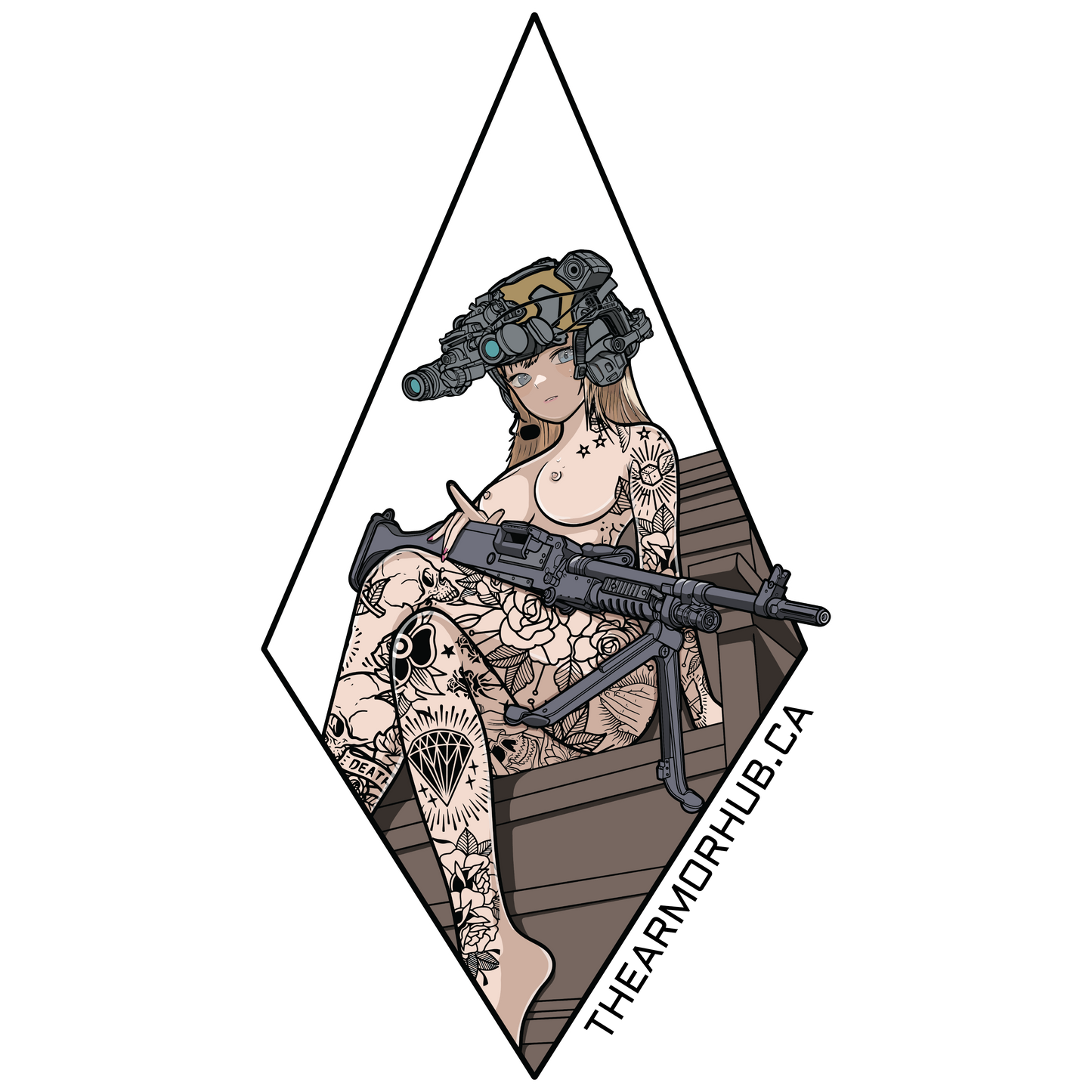 A.H. Heavy-G Sticker