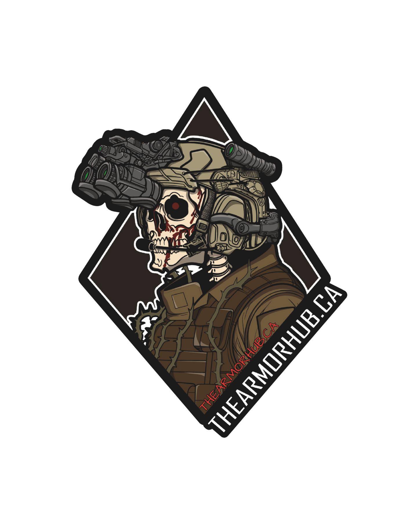 A.H. Bone Brigade Sticker