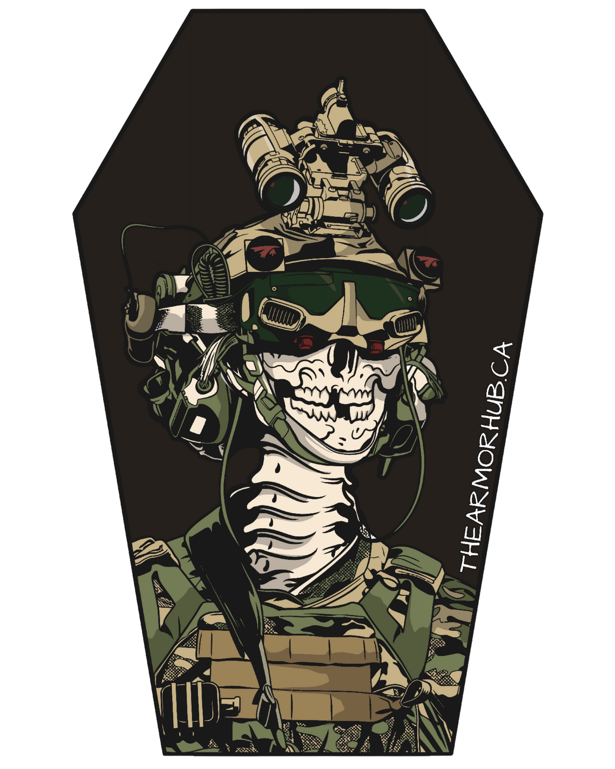 A.H. Dead Drone Sticker