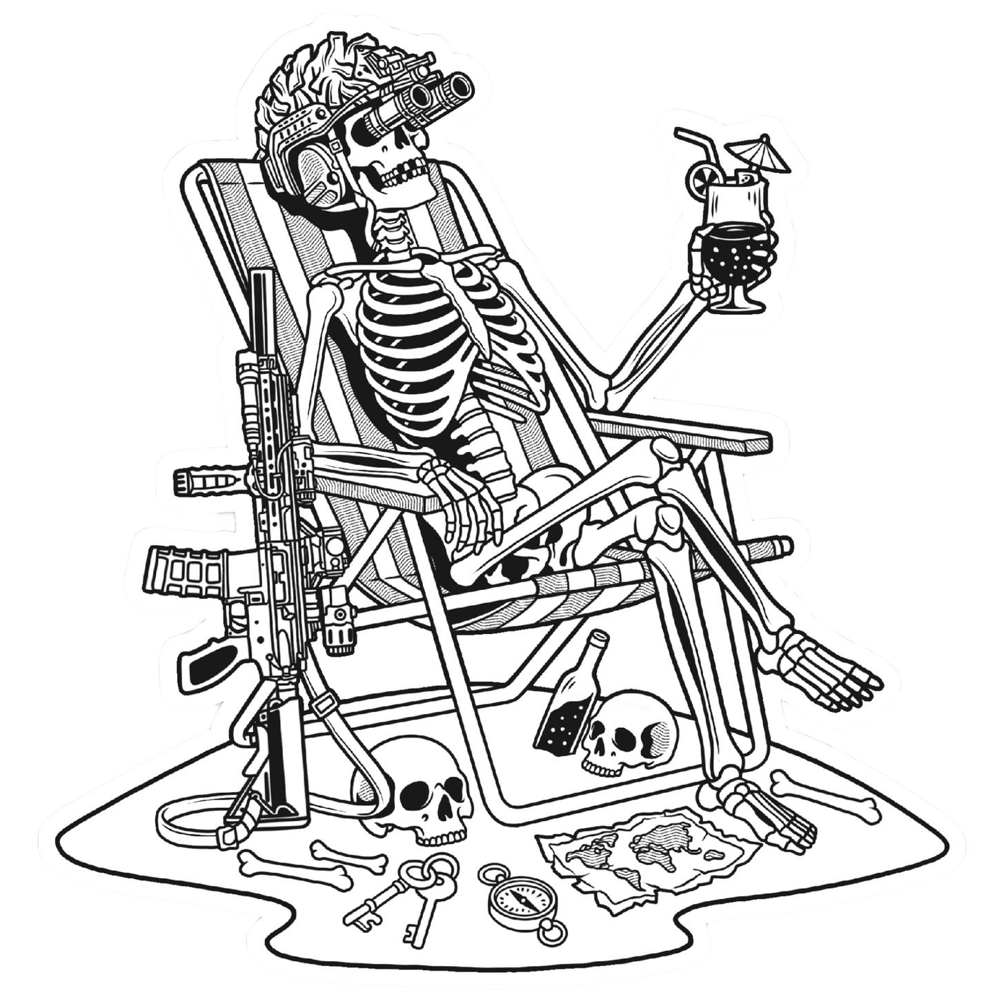 NCO Good Vibes Sticker - Limited Time
