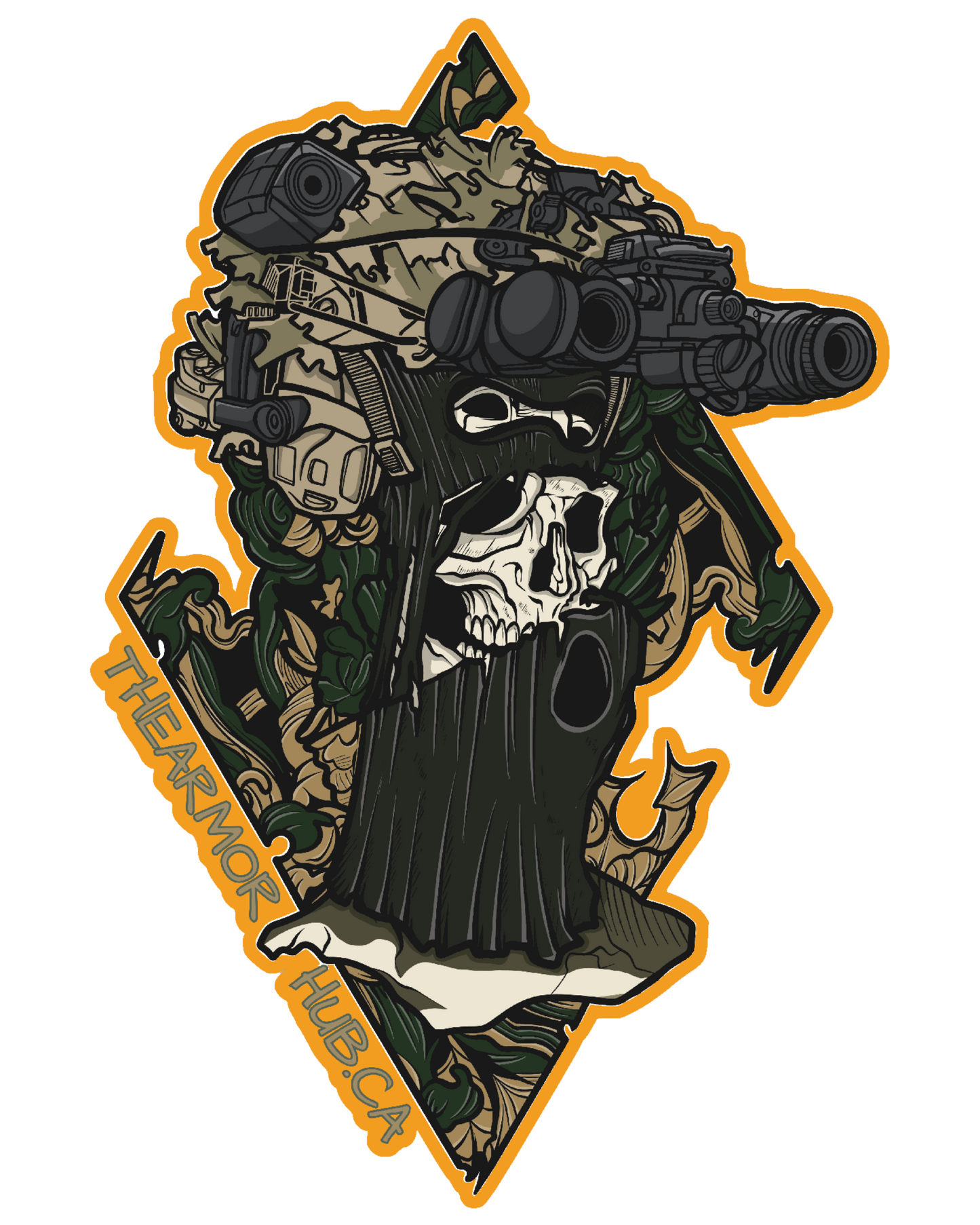 NCO Hallow Hollow Sticker - Limited Time