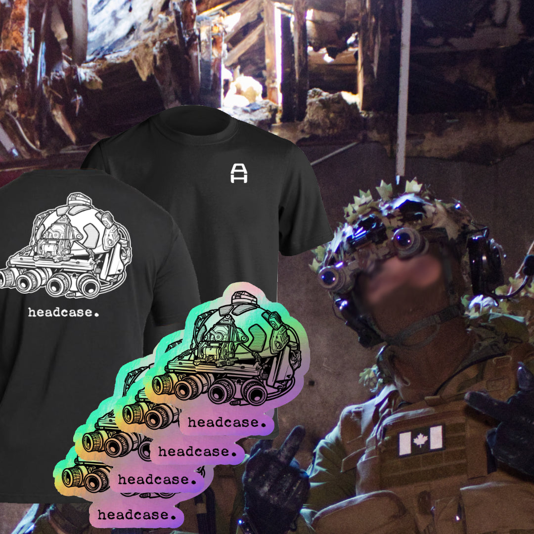 A.H. headcase. Premium T-shirt