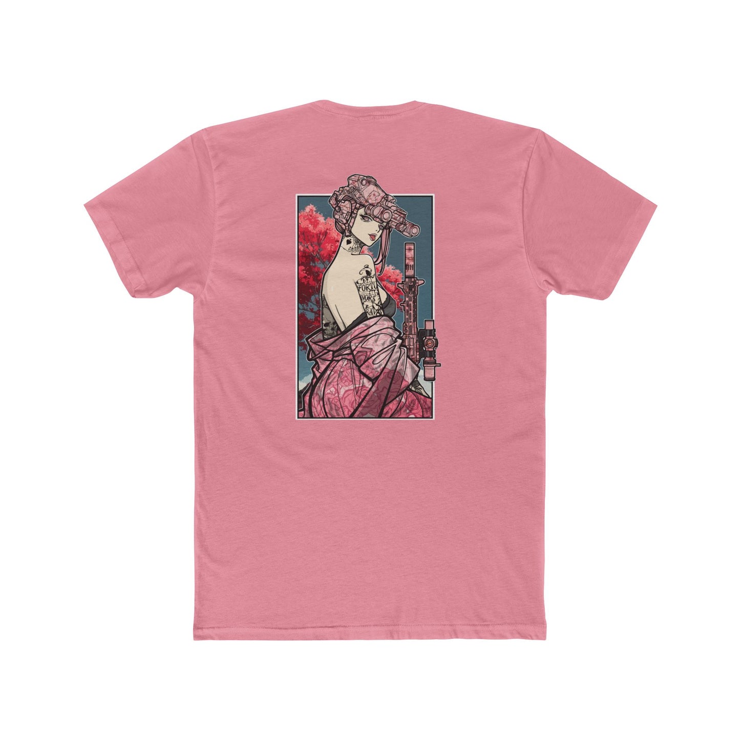 A.H. Floral Flow Tee | Premium Crewneck Shirt