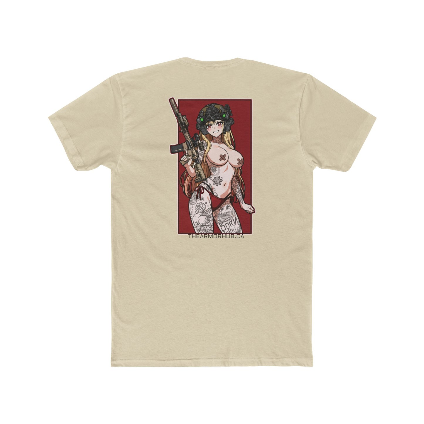 A.H. Red Flag Tee | Premium Crewneck Shirt