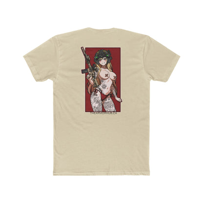 A.H. Red Flag Tee | Premium Crewneck Shirt