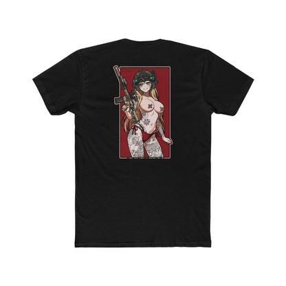 A.H. Red Flag Tee | Premium Crewneck Shirt