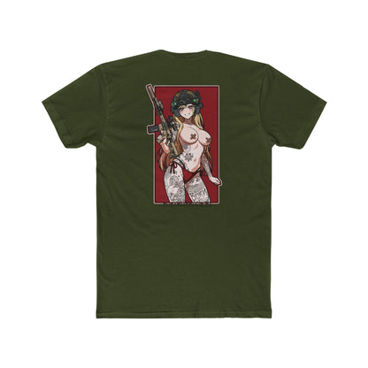 A.H. Red Flag Tee | Premium Crewneck Shirt