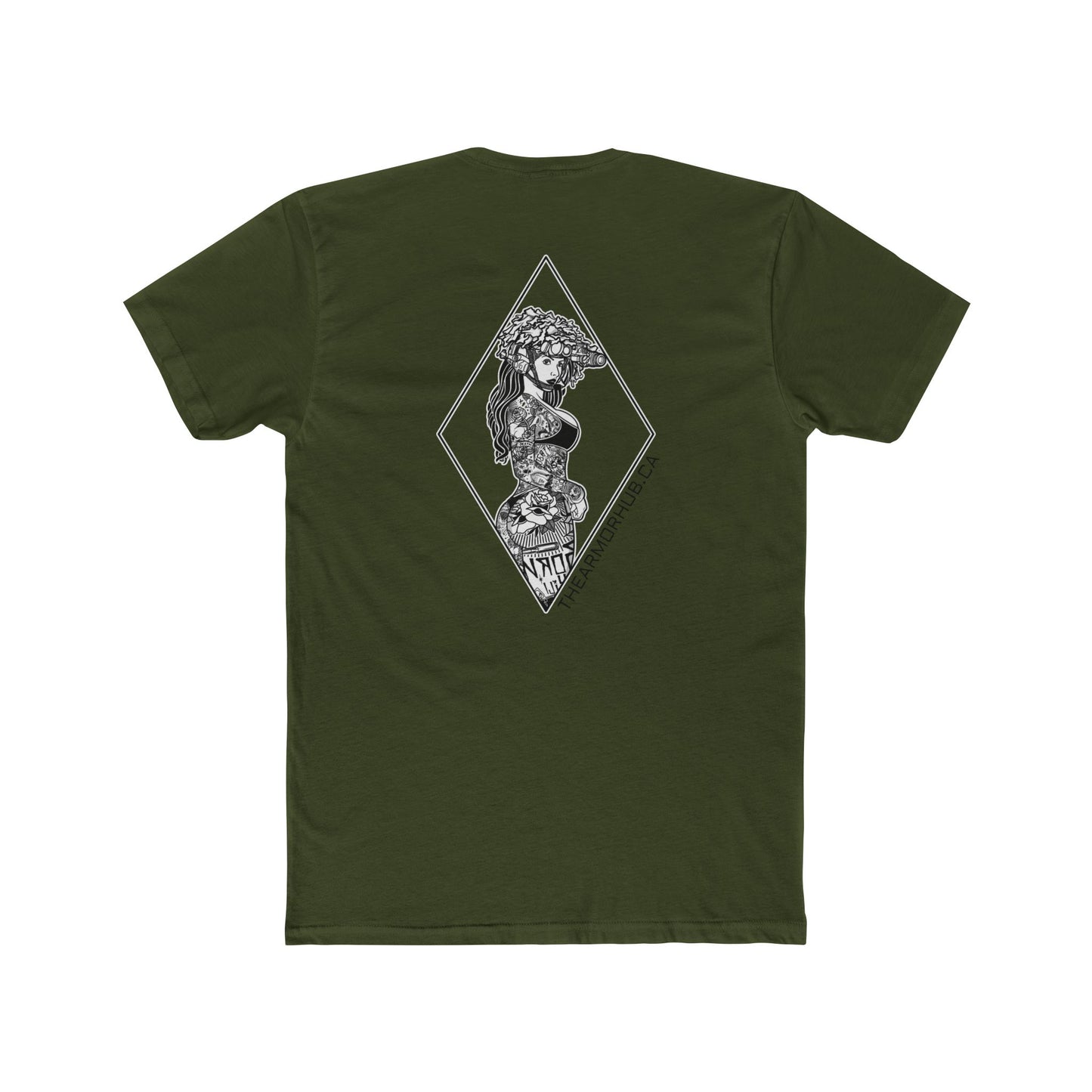 A.H. Veiled Sentinel Tee | Premium Crewneck Shirt