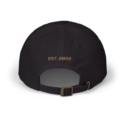 Dad Cap — Gold Pizza Slice Embroidered Cap (Est. 2022)