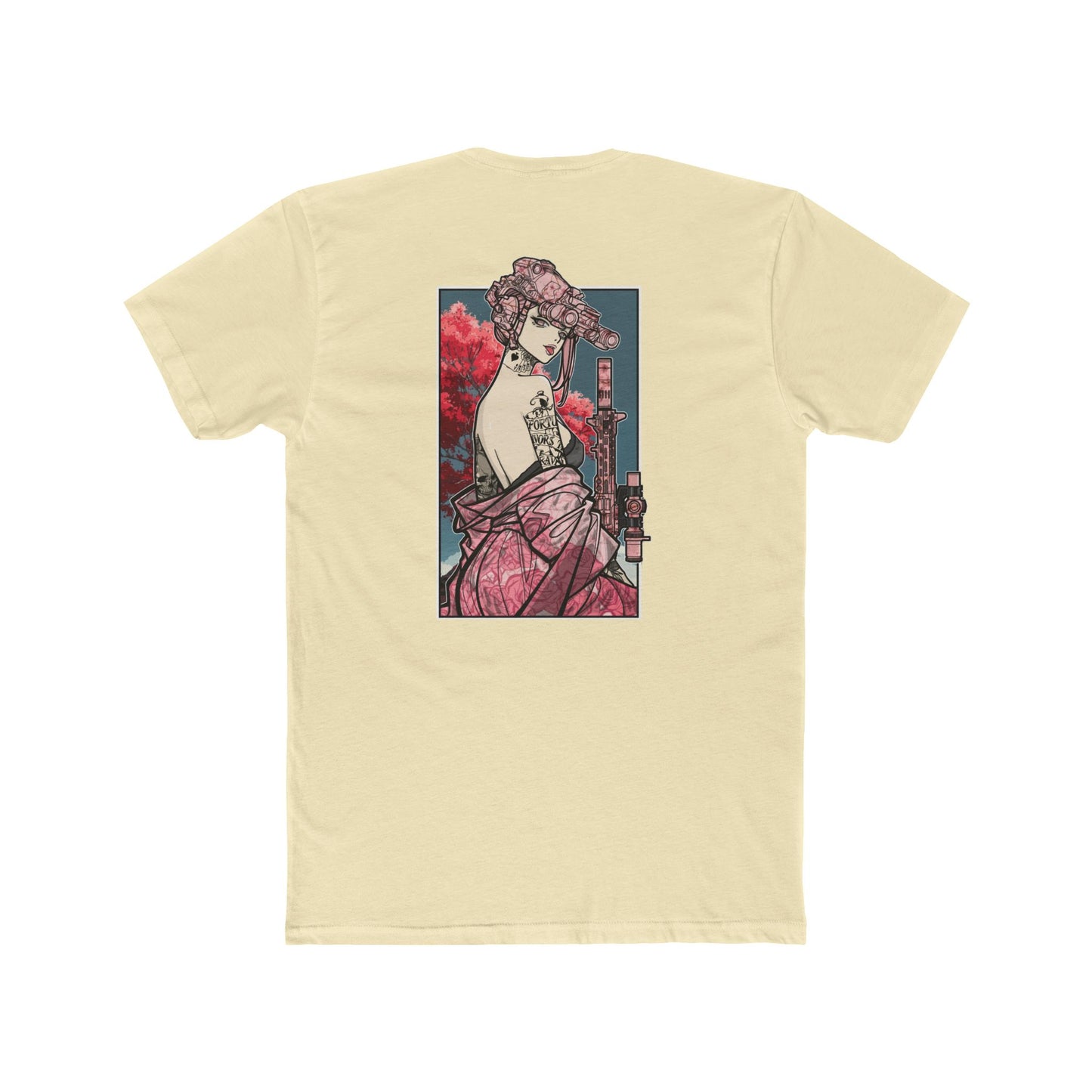 A.H. Floral Flow Tee | Premium Crewneck Shirt
