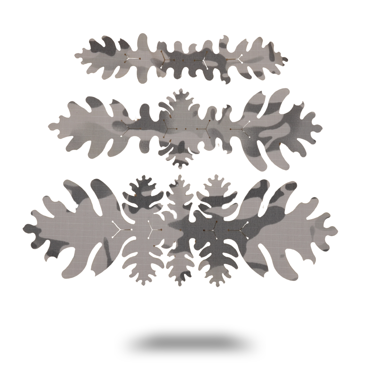 Scrim-Tac 3D Slitted Concealment Ties - GEN 2 Oak Edition