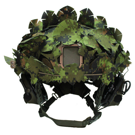 Scrim-Tac Fast Helmet Ghillie Cover - ASH 3D Edition Gen 2 WoodPat