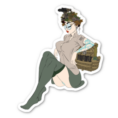 A.H. Classy Cindy 3D Sticker