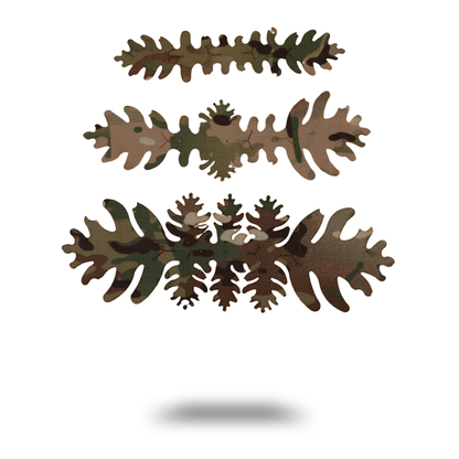 Scrim-Tac 3D Slitted Concealment Ties - GEN 2 Oak Edition