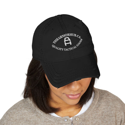 A.H. Distressed Dad Hat