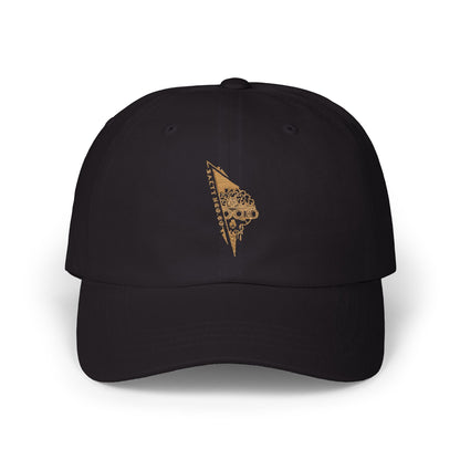 Dad Cap — Gold Pizza Slice Embroidered Cap (Est. 2022)