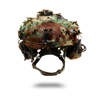 Scrim-Tac Fast Helmet Ghillie Cover - OAK 3D Edition Gen 4