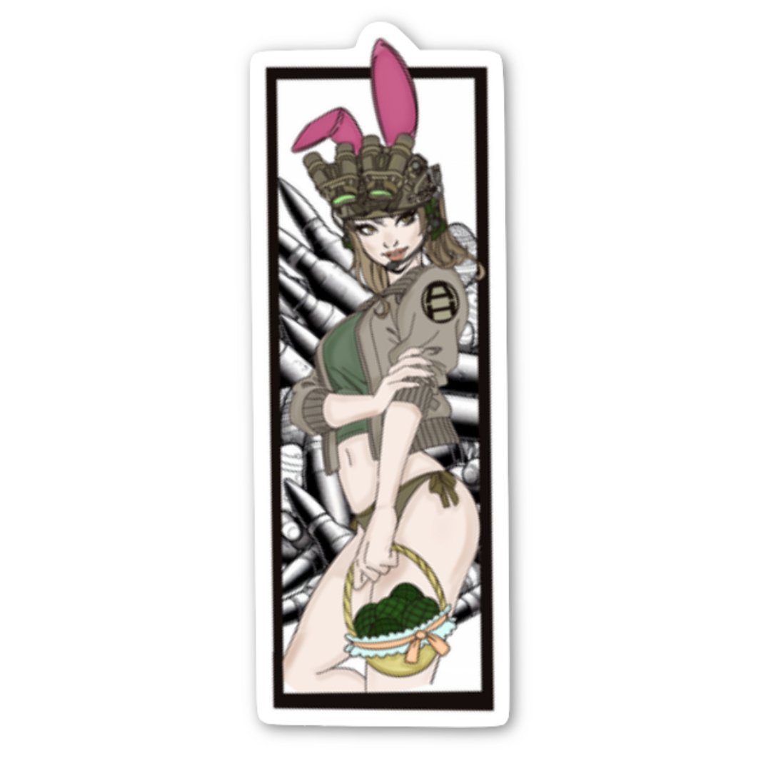 A.H. Bunny Maddy 3D Sticker