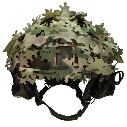 Scrim-Tac Fast Helmet Ghillie Cover - OAK 3D Edition Gen 2