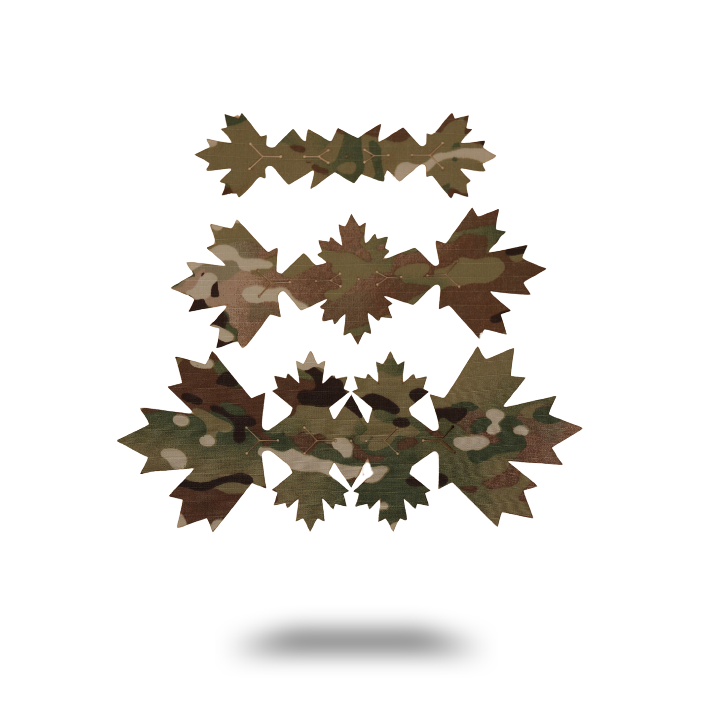 Scrim-Tac 3D Slitted Concealment Ties - GEN 2 Maple Edition