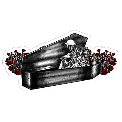 A.H. Remember Those In Coffins 3D Sticker