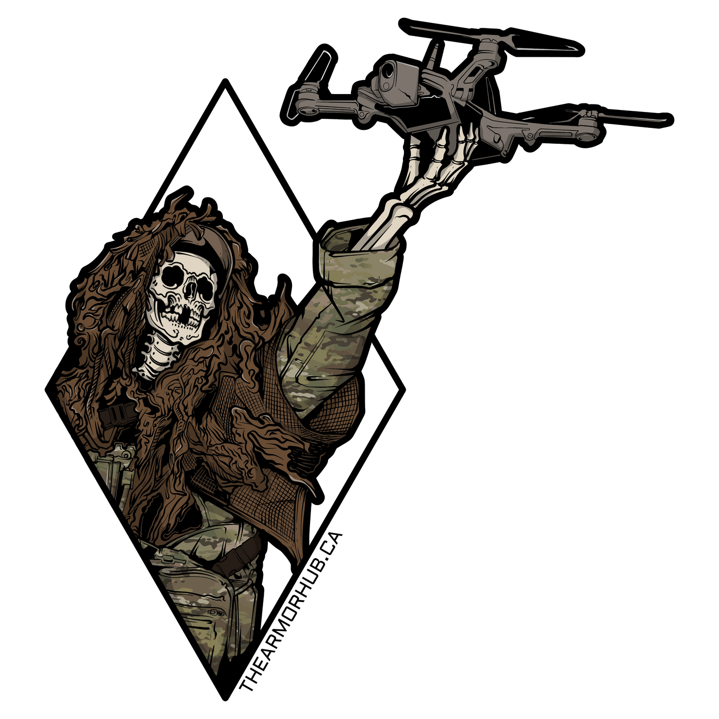 A.H. Death From Above Sticker