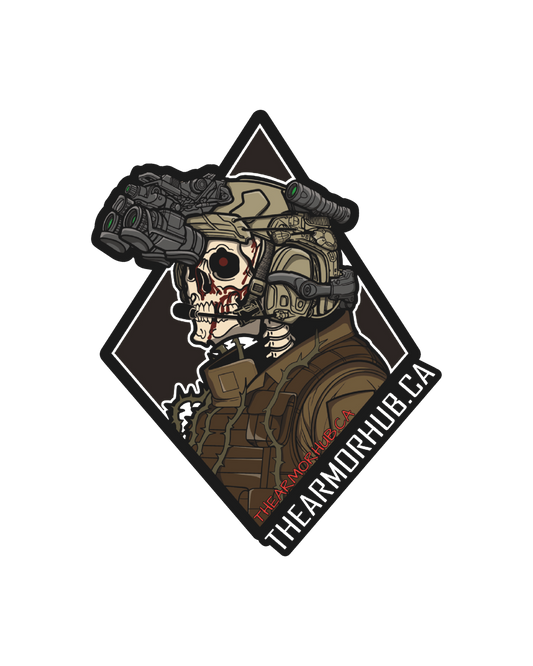 A.H. Bone Brigade Sticker