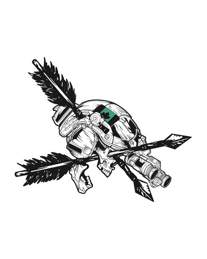 A.H. Broken Arrow Sticker