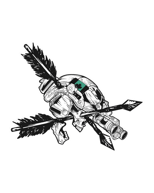 A.H. Broken Arrow Sticker