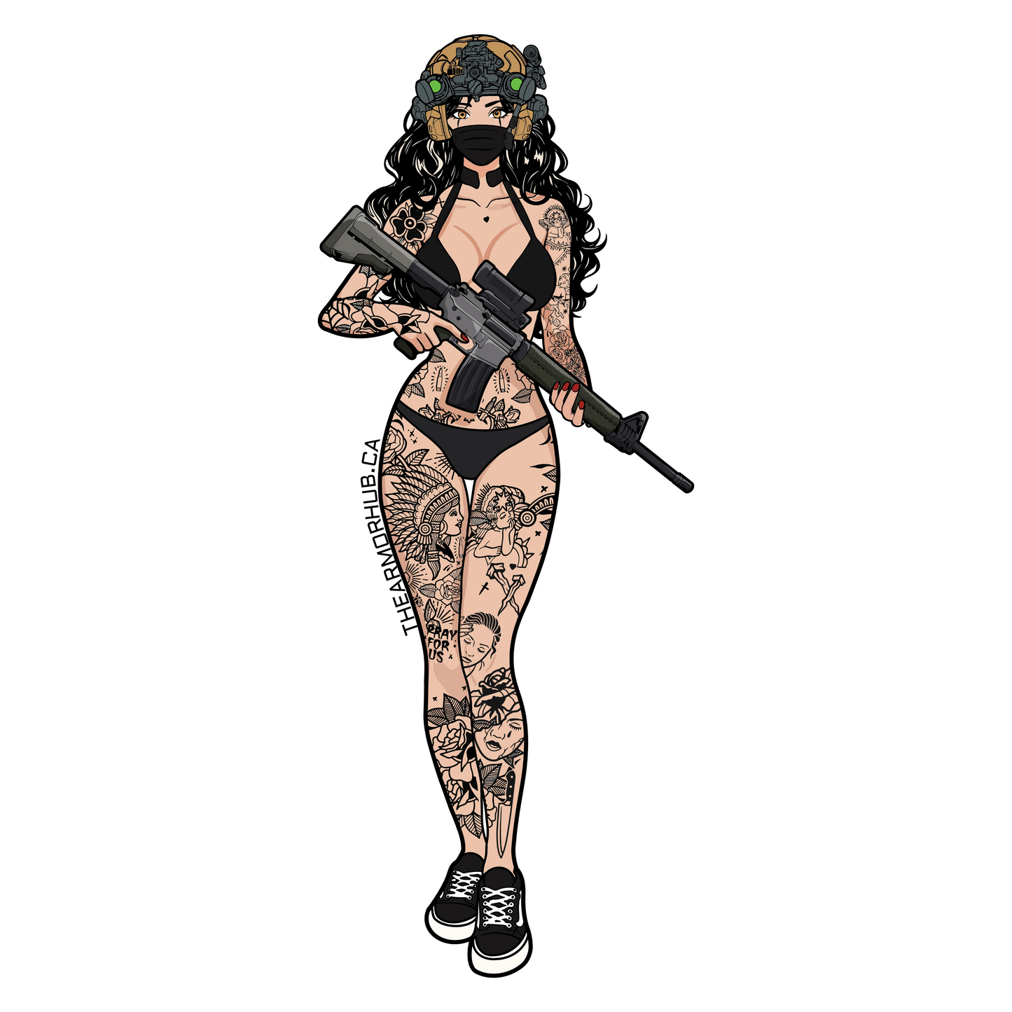 A.H. Dangerous by Design Sticker