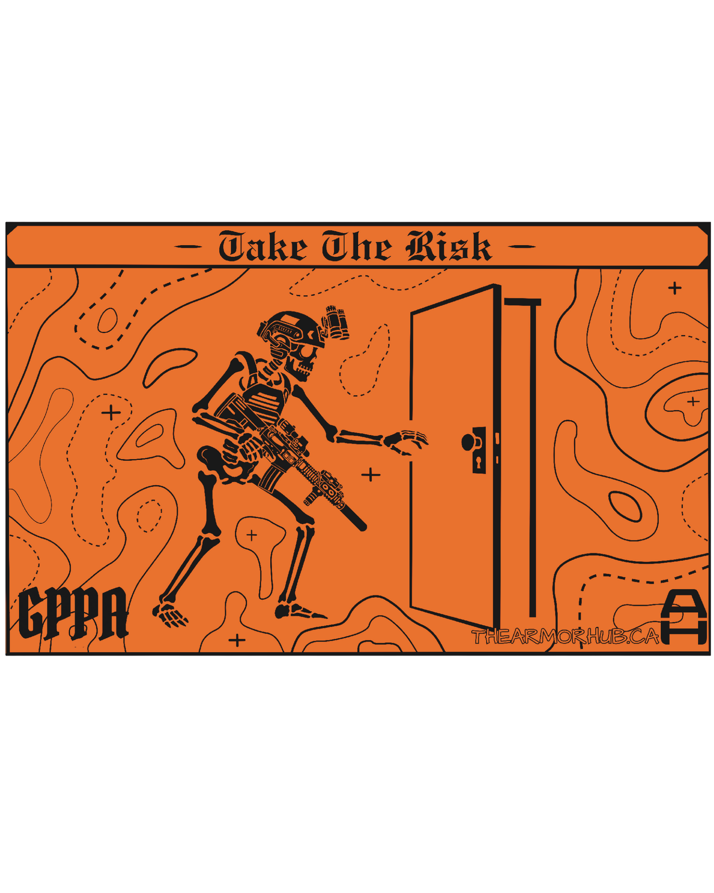 GPPA Take The Risk Sticker - Limited Time