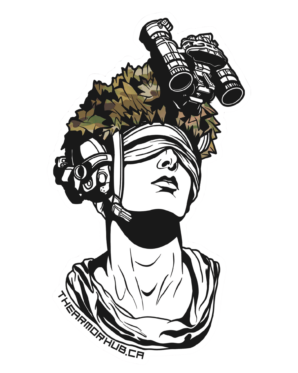 A.H. Blind Ops Sticker