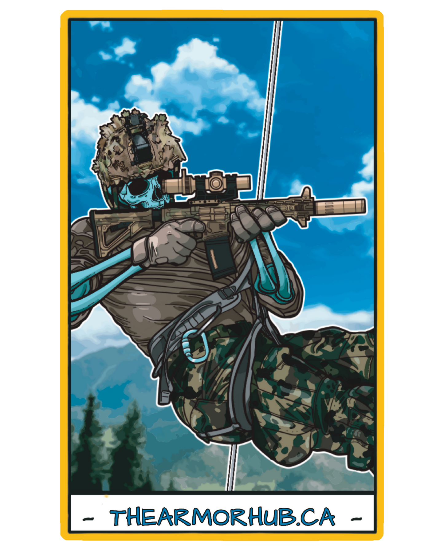 A.H. Mountain Man Sticker