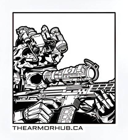 A.H. MCX Sticker