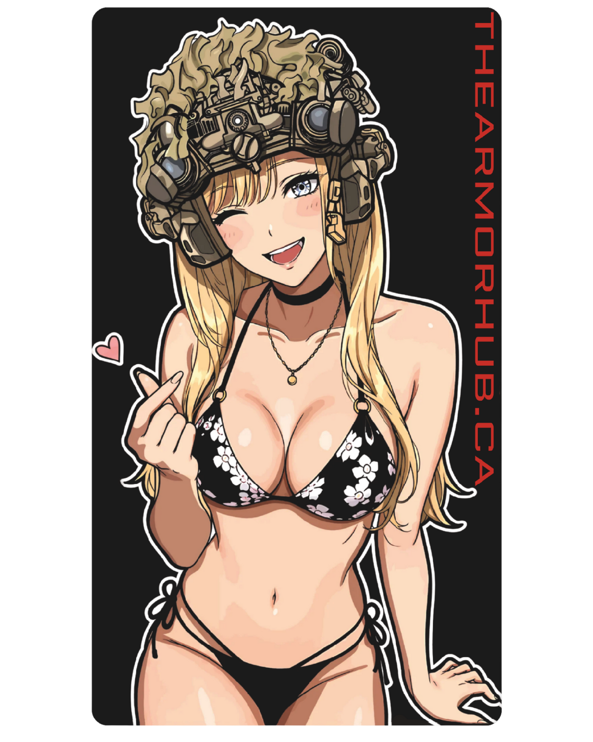 A.H. Tactical Marin Sticker