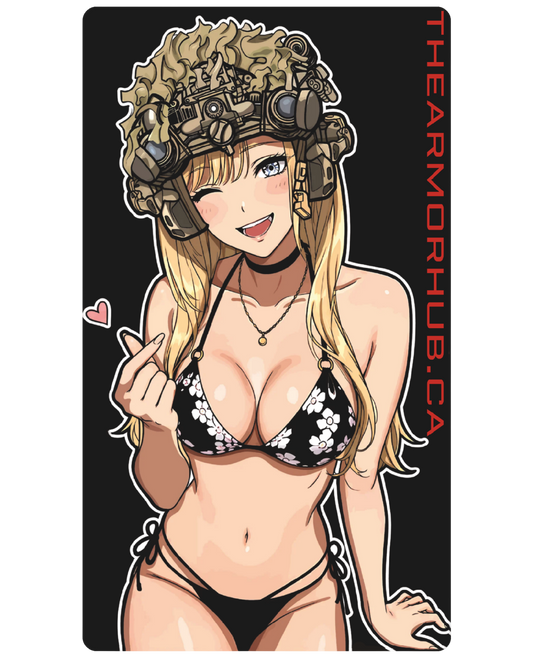 A.H. Tactical Marin Sticker