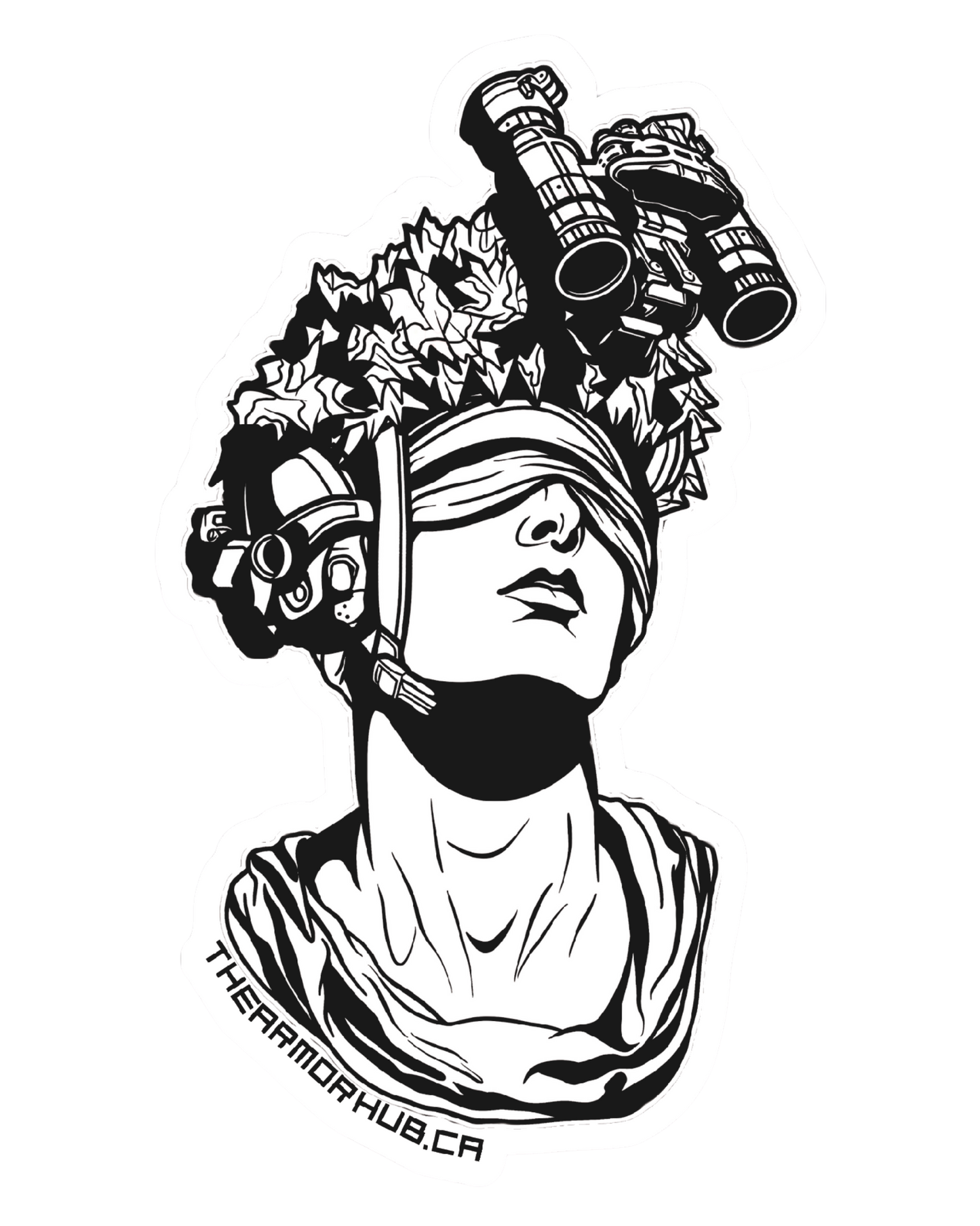A.H. Blind Ops Sticker