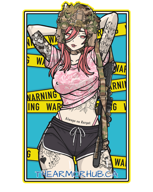 A.H. Warning Sticker