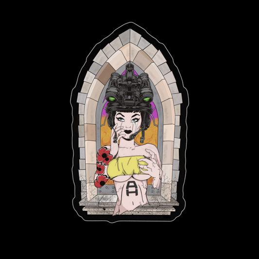 A.H. Weeping Wendy Sticker