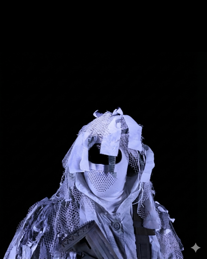 A.H. Winter White Breathable Balaclava