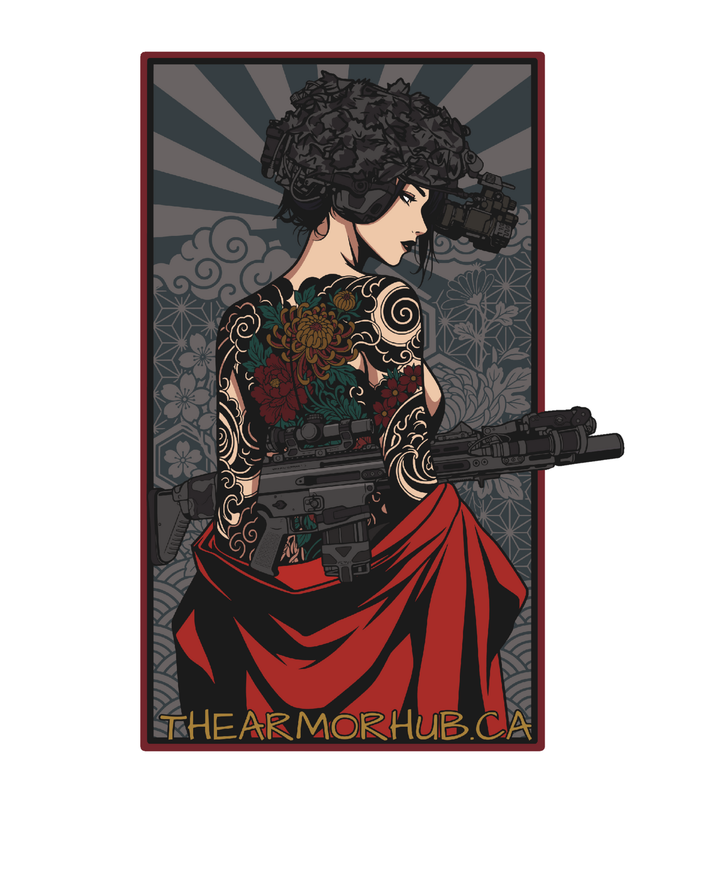 A.H. Heavy Hitter Sticker