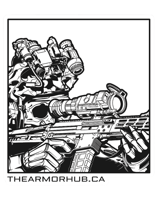A.H. Night Stalker Sticker