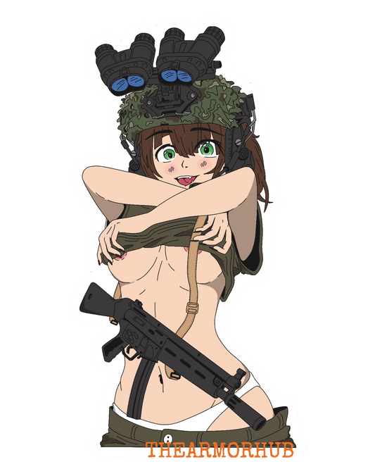 A.H. Ready or Not Sticker