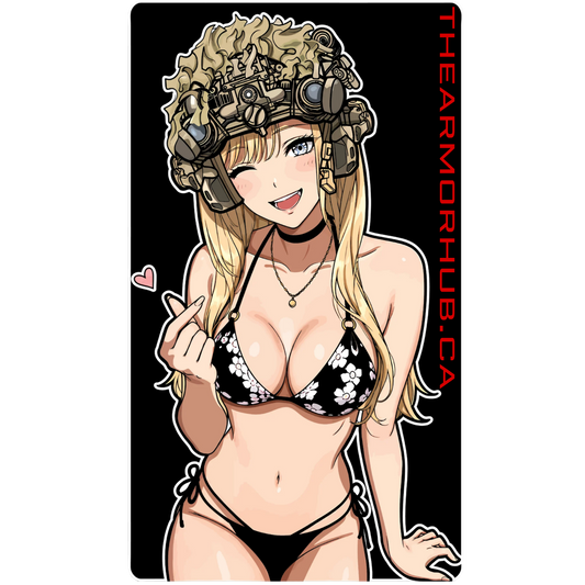 A.H. Tactical Marin Sticker