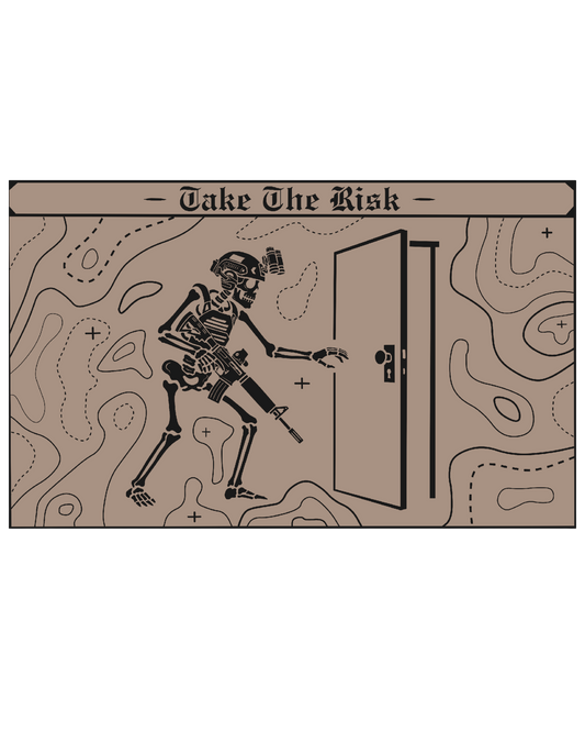 A.H. Take the Risk Sticker